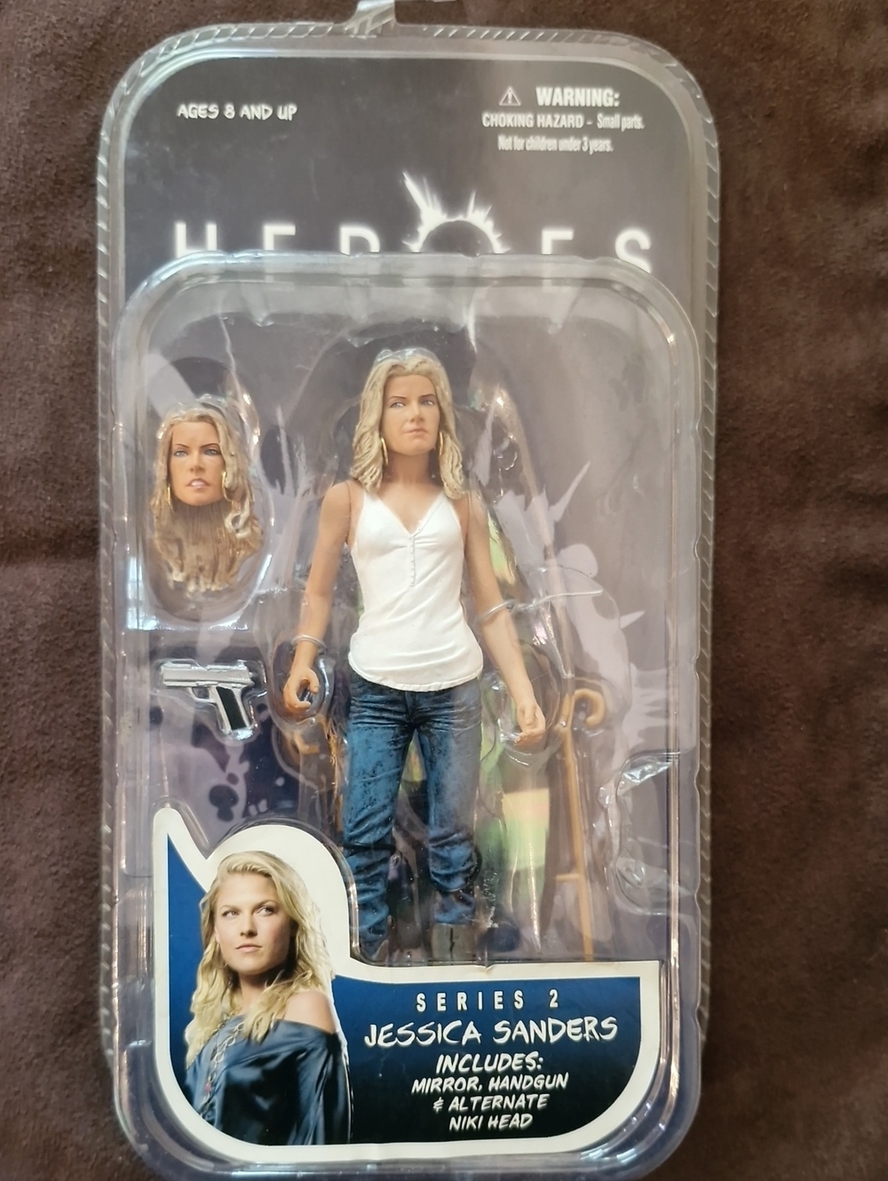 Jessica Sanders Mezco Heroes Series 2 Collectable Action Figure - Factory Sealed